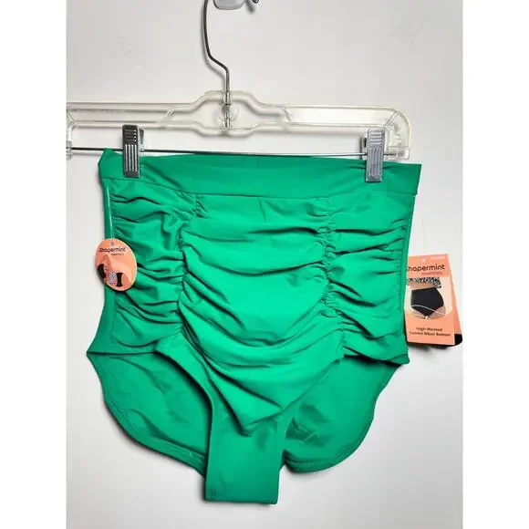 Brand New Shapermint Essentials Women's Medium Green Shaping Bottom Shapewear - Picture 2 of 12